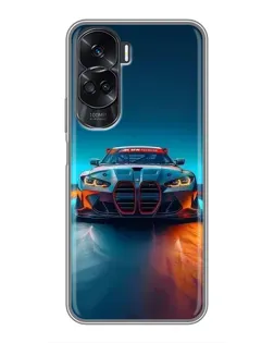 Чохол для Huawei Honor 90 Lite з картинкою «BMW — вогні неону» Чохол для Huawei Honor 90 Lite з картинкою «BMW — вогні неону»