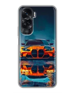 Чохол для Huawei Honor 90 Lite з картинкою «BMW — золота емблема» Чохол для Huawei Honor 90 Lite з картинкою «BMW — золота емблема»