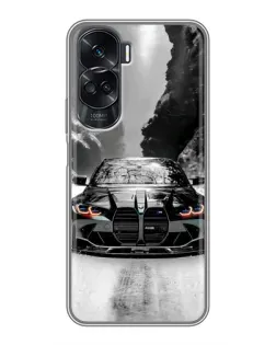 Чохол для Huawei Honor 90 Lite з картинкою «BMW — акварельний дрифт» Чохол для Huawei Honor 90 Lite з картинкою «BMW — акварельний дрифт»