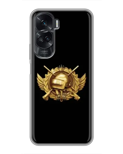Чехол для Huawei Honor 90 Lite с картинкой «PUBG — оранжевый градиент» Чехол для Huawei Honor 90 Lite с картинкой «PUBG — оранжевый градиент»