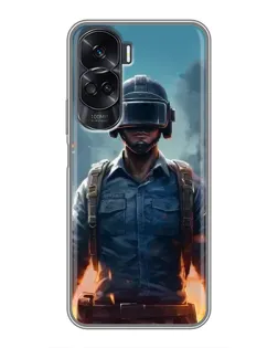 Чохол для Huawei Honor 90 Lite з картинкою «PUBG — реалістичний герой»