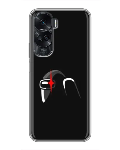 Чехол для Huawei Honor 90 Lite с картинкой «Among Us шлем» Чехол для Huawei Honor 90 Lite с картинкой «Among Us шлем»