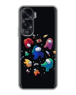 Чехол для Huawei Honor 90 Lite с картинкой «Among Us космос» Чехол для Huawei Honor 90 Lite с картинкой «Among Us космос»