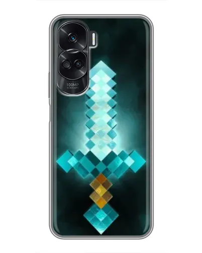 Чехол для Huawei Honor 90 Lite с картинкой «Алмазный меч неон» Чехол для Huawei Honor 90 Lite с картинкой «Алмазный меч неон»