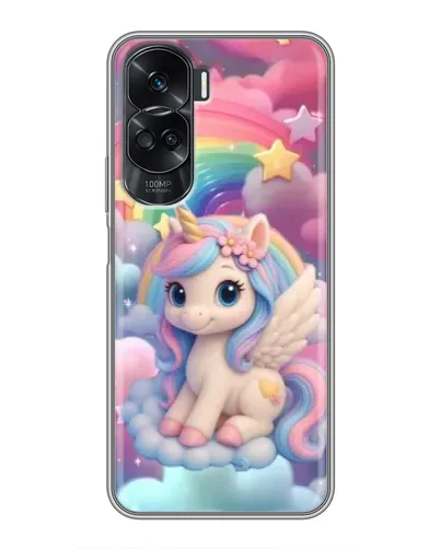 Чехол для Huawei Honor 90 Lite с картинкой «Маленький единорог»