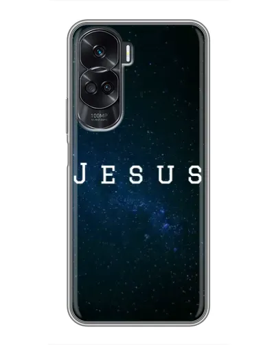 Чехол для Huawei Honor 90 Lite с картинкой «Звездное небо Jesus»