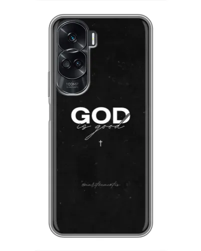 Чехол для Huawei Honor 90 Lite с картинкой «GOD — Бог над всем»