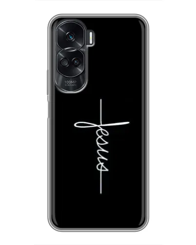 Чехол для Huawei Honor 90 Lite с картинкой «Тонкая линия веры»