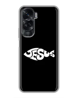 Чохол для Huawei Honor 90 Lite з картинкою «Риба  Jesus»
