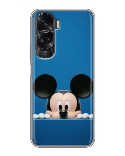 Чехол для Huawei Honor 90 Lite с картинкой «Микки выглядывает» Чехол для Huawei Honor 90 Lite с картинкой «Микки выглядывает»