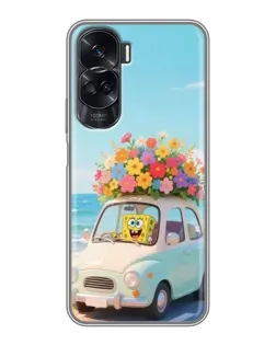 Чехол для Huawei Honor 90 Lite с картинкой «Автомобильное путешествие»