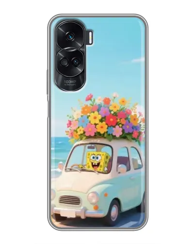 Чехол для Huawei Honor 90 Lite с картинкой «Автомобильное путешествие»