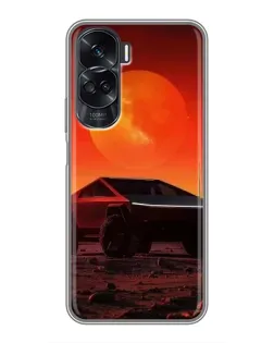 Чехол для Huawei Honor 90 Lite с картинкой «Cybertruck на Марсе» Чехол для Huawei Honor 90 Lite с картинкой «Cybertruck на Марсе»