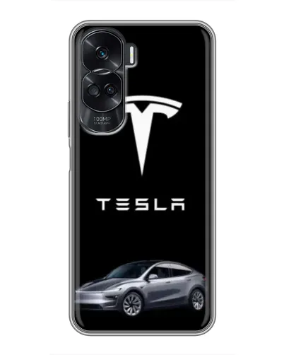 Чехол для Huawei Honor 90 Lite с картинкой «Tesla Model Y»