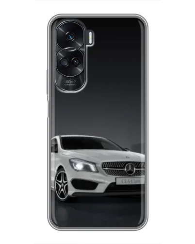 Чехол для Huawei Honor 90 Lite с картинкой «Mercedes AMG GT Silver»