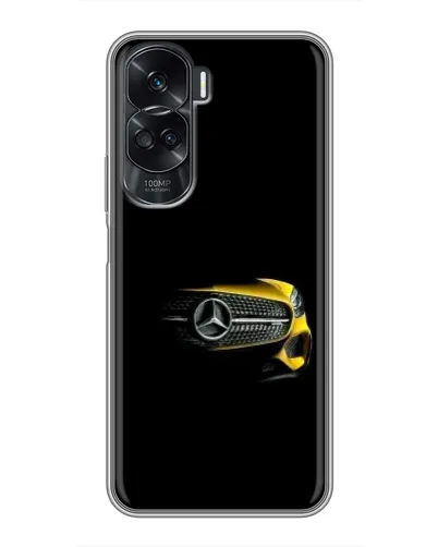 Чехол для Huawei Honor 90 Lite с картинкой «Mercedes — ретро стиль»