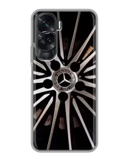 Чехол для Huawei Honor 90 Lite с картинкой «Диск Mercedes»