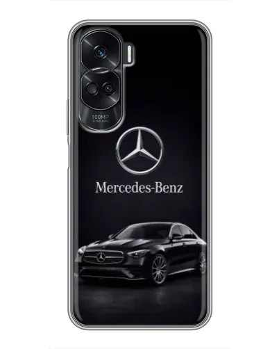 Чехол для Huawei Honor 90 Lite с картинкой «Mercedes — решетка радиатора»