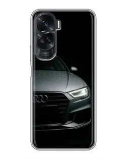 Чехол для Huawei Honor 90 Lite с картинкой «Audi — детализация кузова» Чехол для Huawei Honor 90 Lite с картинкой «Audi — детализация кузова»