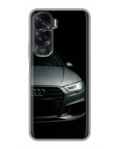 Чехол для Huawei Honor 90 Lite с картинкой «Audi — детализация кузова» Чехол для Huawei Honor 90 Lite с картинкой «Audi — детализация кузова»