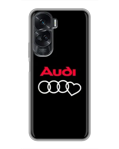 Чехол для Huawei Honor 90 Lite с картинкой «Логотип Audi Heart» Чехол для Huawei Honor 90 Lite с картинкой «Логотип Audi Heart»