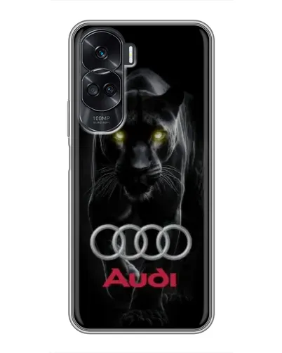 Чехол для Huawei Honor 90 Lite с картинкой «Пантера и Audi» Чехол для Huawei Honor 90 Lite с картинкой «Пантера и Audi»