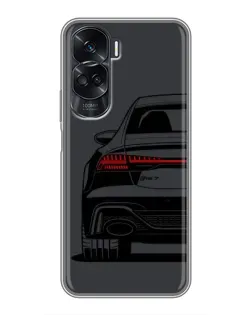 Чехол для Huawei Honor 90 Lite с картинкой «Задняя часть Audi — арт»