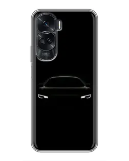 Чехол для Huawei Honor 90 Lite с картинкой «Взгляд Audi в темноте»