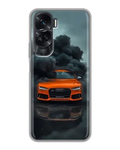 Чехол для Huawei Honor 90 Lite с картинкой «Audi в облаках дыма» Чехол для Huawei Honor 90 Lite с картинкой «Audi в облаках дыма»