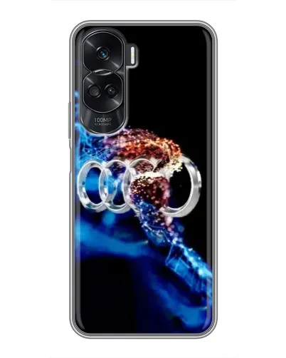Чехол для Huawei Honor 90 Lite с картинкой «Энергия лого Audi» Чехол для Huawei Honor 90 Lite с картинкой «Энергия лого Audi»