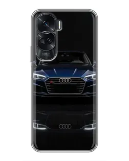 Чехол для Huawei Honor 90 Lite с картинкой «Audi — ночное отражение»