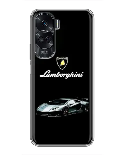 Чехол для Huawei Honor 90 Lite с картинкой «Логотип Lamborghini классика» Чехол для Huawei Honor 90 Lite с картинкой «Логотип Lamborghini классика»