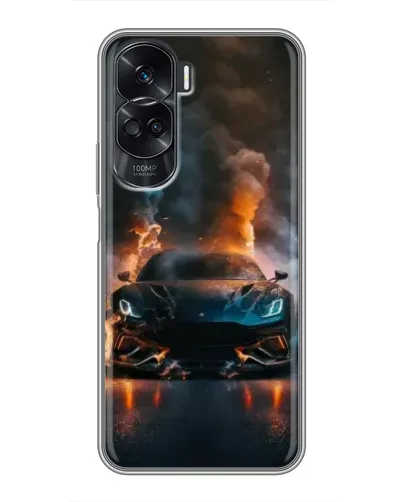 Чехол для Huawei Honor 90 Lite с картинкой «Lamborghini дымная эстетика» Чехол для Huawei Honor 90 Lite с картинкой «Lamborghini дымная эстетика»