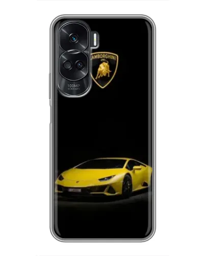 Чехол для Huawei Honor 90 Lite с картинкой «Lamborghini желтый акцент» Чехол для Huawei Honor 90 Lite с картинкой «Lamborghini желтый акцент»
