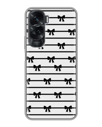 Чехол для Huawei Honor 90 Lite с картинкой «Полосатый ритм» Чехол для Huawei Honor 90 Lite с картинкой «Полосатый ритм»