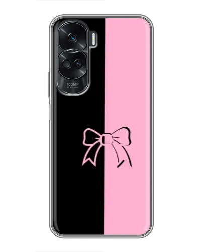 Чехол для Huawei Honor 90 Lite с картинкой «Половинки банта» Чехол для Huawei Honor 90 Lite с картинкой «Половинки банта»