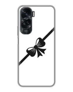 Чехол для Huawei Honor 90 Lite с картинкой «Диагональный бант»