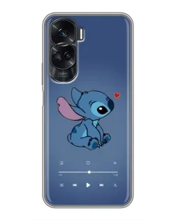 Чехол для Huawei Honor 90 Lite с картинкой «Музыкальный Stitch»