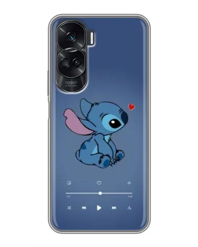 Чехол для Huawei Honor 90 Lite с картинкой «Музыкальный Stitch» Чехол для Huawei Honor 90 Lite с картинкой «Музыкальный Stitch»