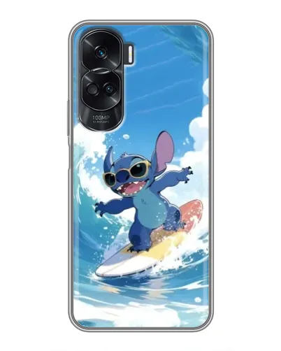 Чехол для Huawei Honor 90 Lite с картинкой «Стич на волне» Чехол для Huawei Honor 90 Lite с картинкой «Стич на волне»