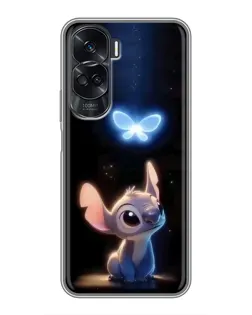 Чехол для Huawei Honor 90 Lite с картинкой «Сияющий Стич»