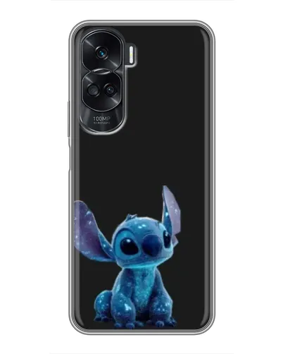 Чехол для Huawei Honor 90 Lite с картинкой «Стич на черном» Чехол для Huawei Honor 90 Lite с картинкой «Стич на черном»