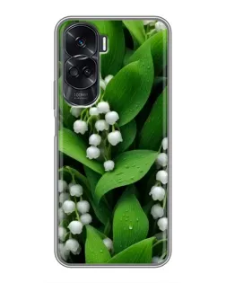 Чехол для Huawei Honor 90 Lite с картинкой «Ландыши в зелени»