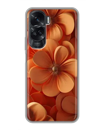 Чехол для Huawei Honor 90 Lite с картинкой «Оранжевый макро цветок» Чехол для Huawei Honor 90 Lite с картинкой «Оранжевый макро цветок»