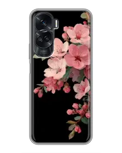 Чехол для Huawei Honor 90 Lite с картинкой «Розовая ветка сакуры»