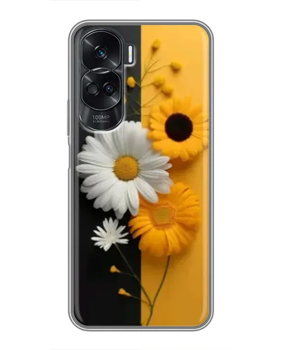 Чехол для Huawei Honor 90 Lite с картинкой «Подсолнух и ромашка» Чехол для Huawei Honor 90 Lite с картинкой «Подсолнух и ромашка»