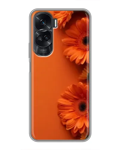 Чехол для Huawei Honor 90 Lite с картинкой «Оранжевые герберы» Чехол для Huawei Honor 90 Lite с картинкой «Оранжевые герберы»