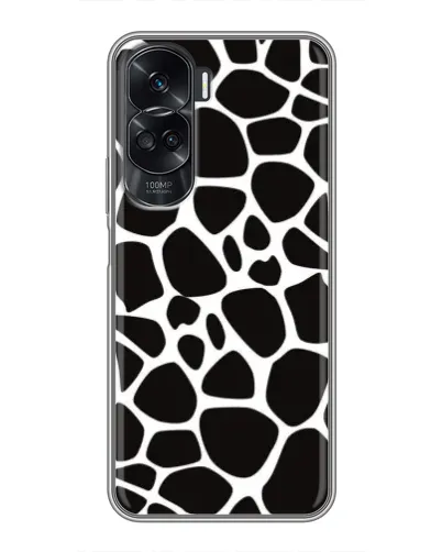 Чехол для Huawei Honor 90 Lite с картинкой «Черно-белый жираф» Чехол для Huawei Honor 90 Lite с картинкой «Черно-белый жираф»