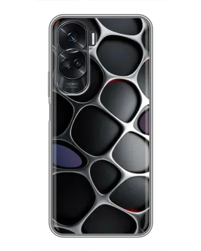 Чехол для Huawei Honor 90 Lite с картинкой «Объемная темная решетка» Чехол для Huawei Honor 90 Lite с картинкой «Объемная темная решетка»
