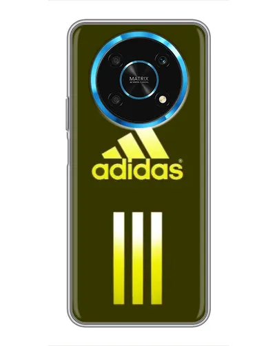 Чехол для Huawei Honor Magic 6 Lite 5G с картинкой «Оливковый градиент Adidas»
